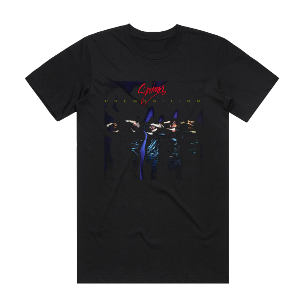 Survivor Premonition 1 Album Cover T-Shirt Black