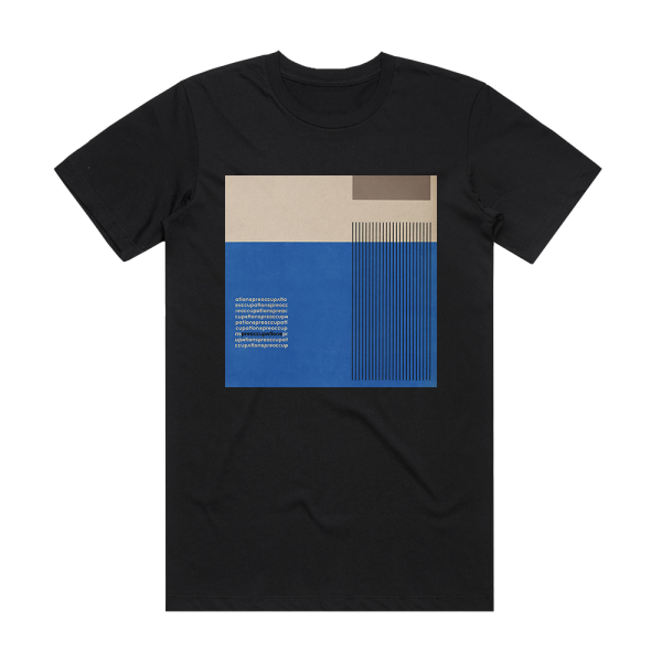 Preoccupations Preoccupations Album Cover T-Shirt Black