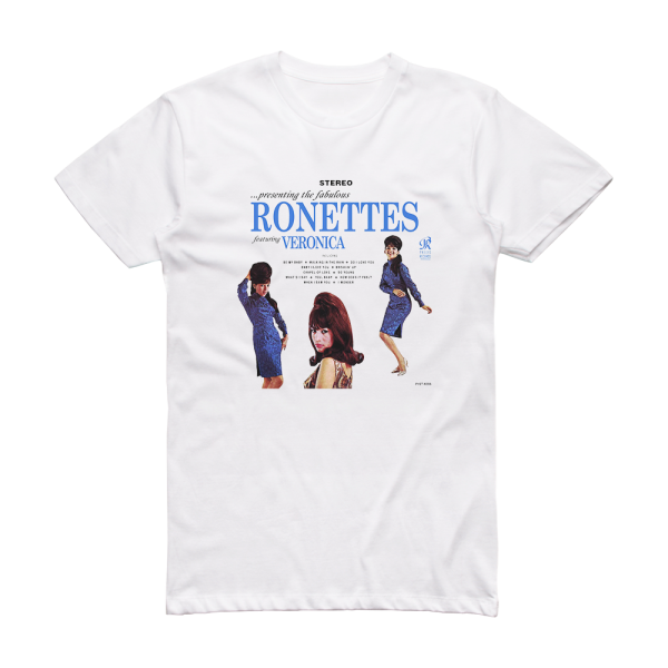 The Ronettes Presenting The Fabulous Ronettes Album Cover T-Shirt White