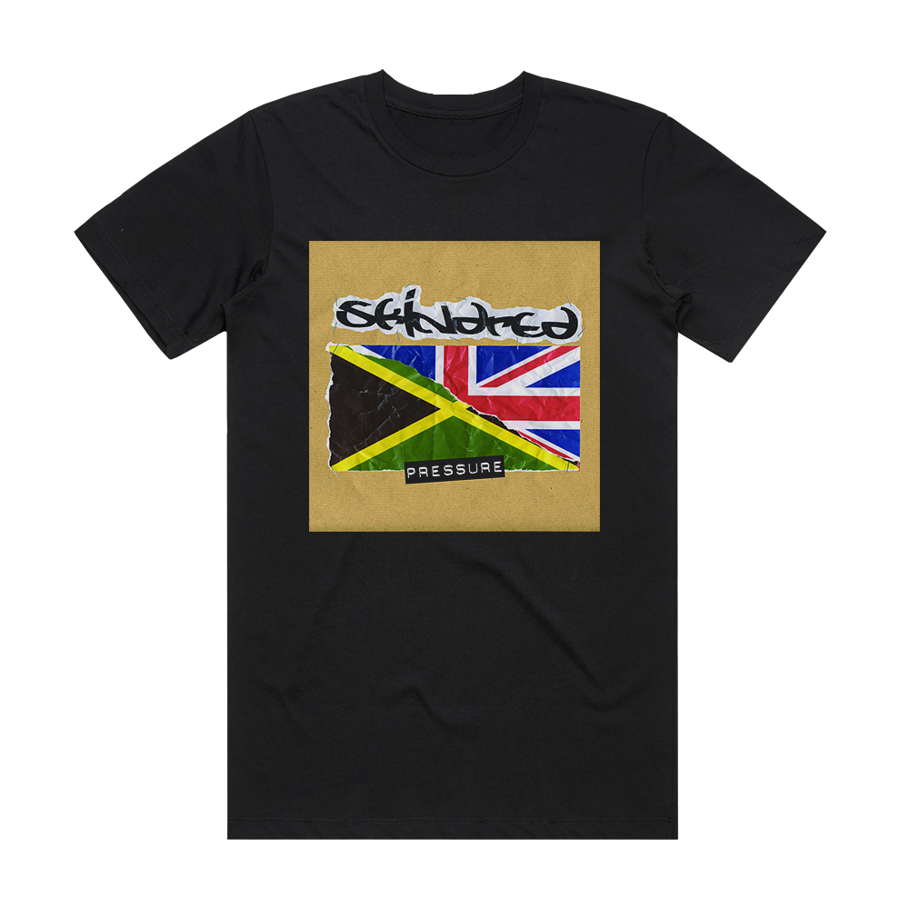 Skindred Pressure Album Cover T-Shirt Black – ALBUM COVER T-SHIRTS