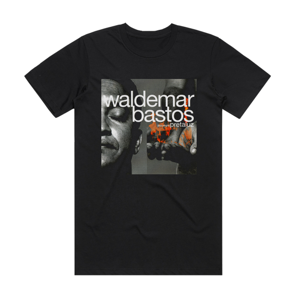 Waldemar Bastos Preta Luz Album Cover T-Shirt Black