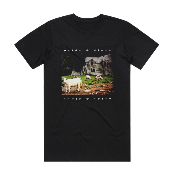 Pride and Glory Pride Glory Album Cover T-Shirt Black
