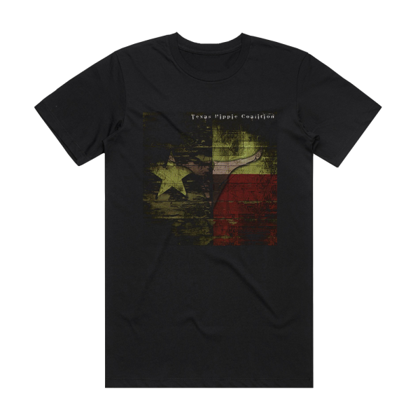 Texas Hippie Coalition Pride Of Texas Album Cover T-Shirt Black