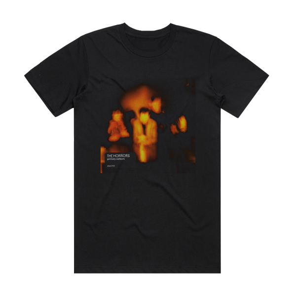 The Horrors Primary Colours Album Cover T-Shirt Black