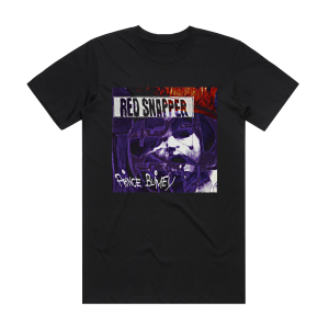 Red Snapper Prince Blimey Album Cover T-Shirt Black