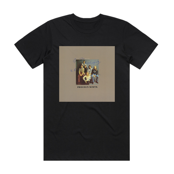 Procol Harum Procols Ninth Album Cover T-Shirt Black