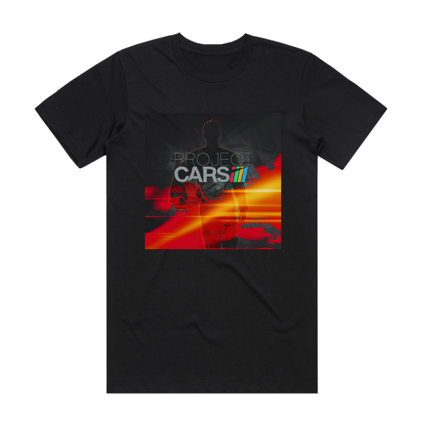 Stephen Baysted Project Cars Original Soundtrack Album Cover T-Shirt Black