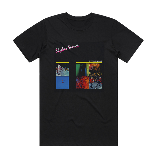 Skylar Spence Prom King Album Cover T-Shirt Black
