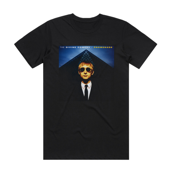 The Divine Comedy Promenade Album Cover T-Shirt Black