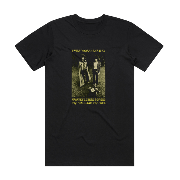 T Rex Prophets Seers Sages The Angels Of The Ages 1 Album Cover T-Shirt Black