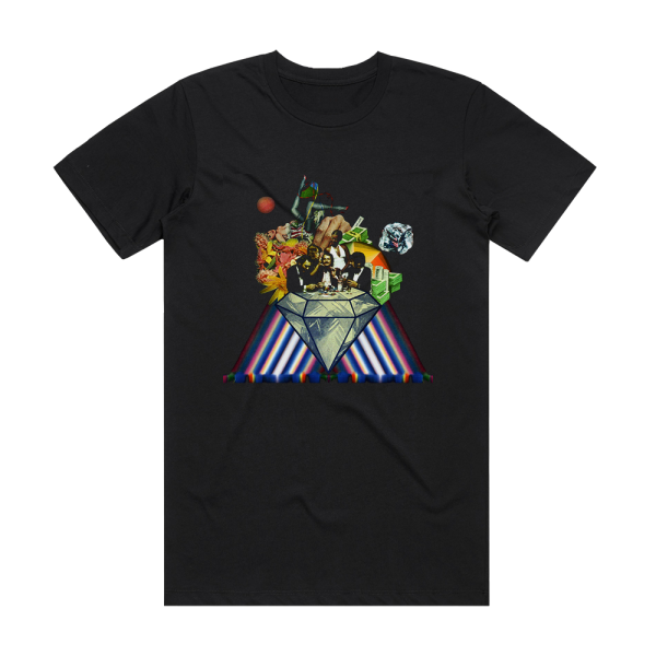 The Company Band Pros Cons Album Cover T-Shirt Black