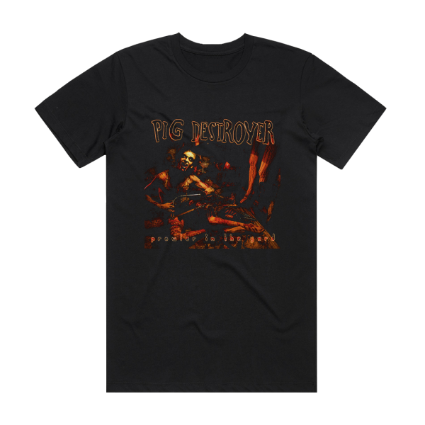 Pig Destroyer Prowler In The Yard Album Cover T-Shirt Black