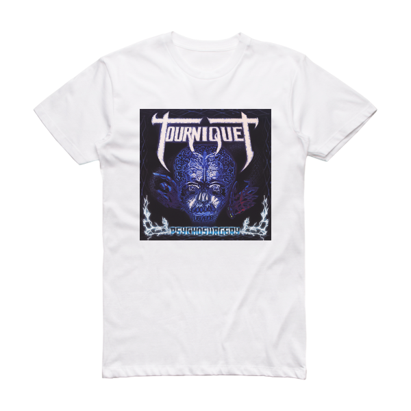 Tourniquet Psycho Surgery Album Cover T-Shirt White