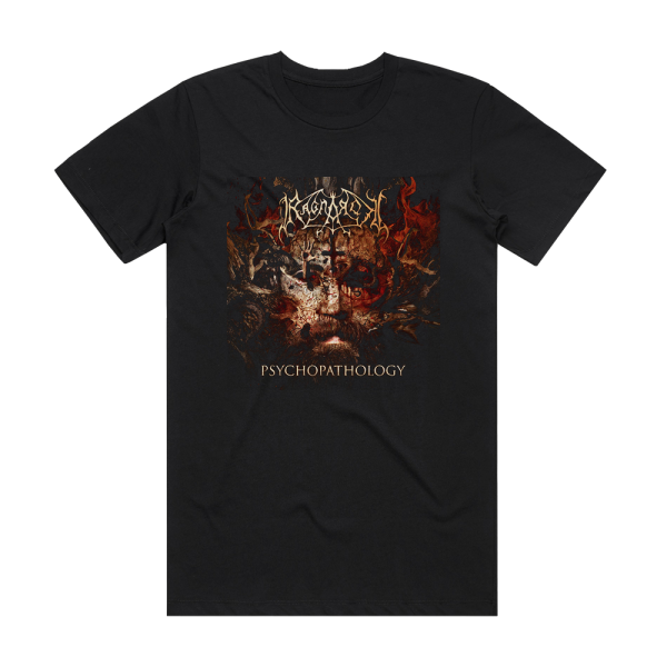 Ragnarok Psychopathology Album Cover T-Shirt Black