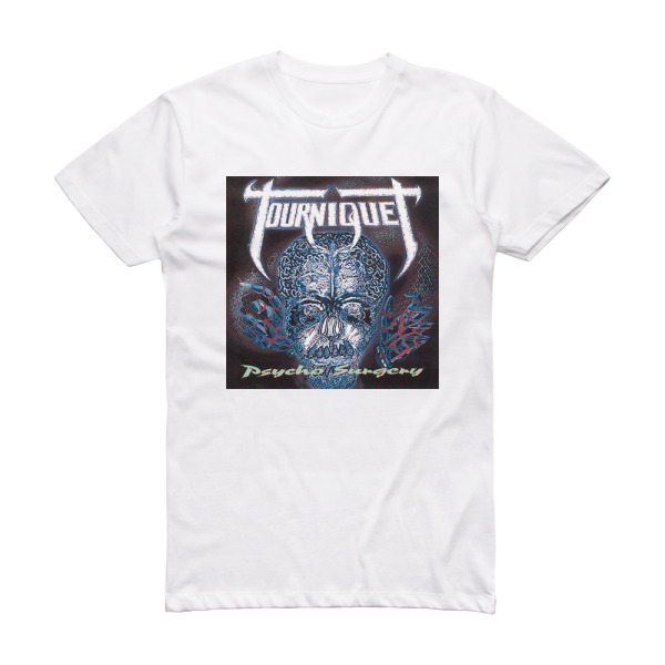 Tourniquet Psychosurgery Album Cover T-Shirt White