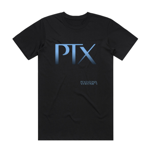 Pentatonix Ptx Volume 1 Album Cover T-Shirt Black