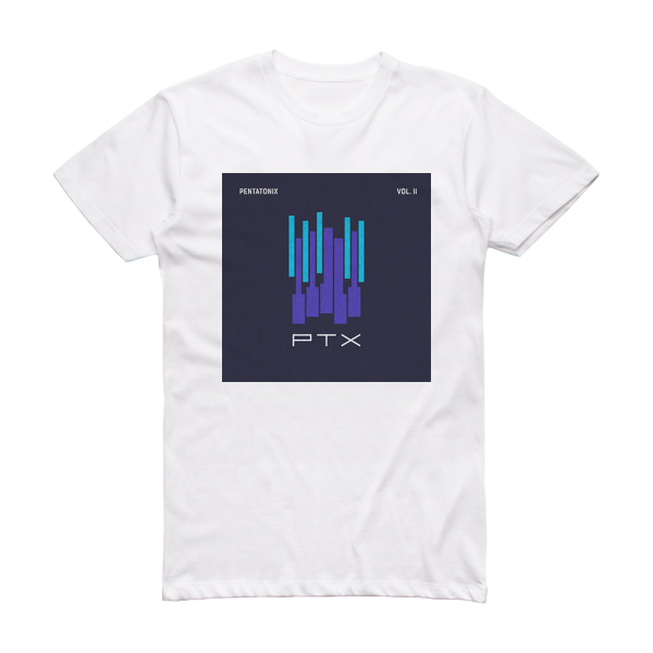 Pentatonix Ptx Volume 2 Album Cover T-Shirt White