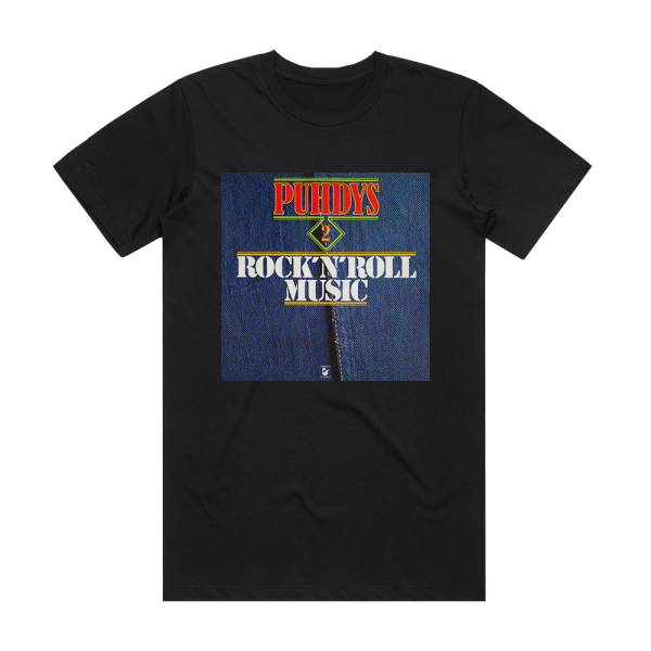 Puhdys Puhdys 2 Rocknroll Music Album Cover T-Shirt Black