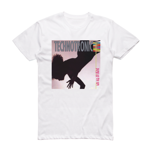 Technotronic Pump Up The Jam Album Cover T-Shirt White