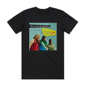 Thee Headcoatees Punk Girls Album Cover T-Shirt Black