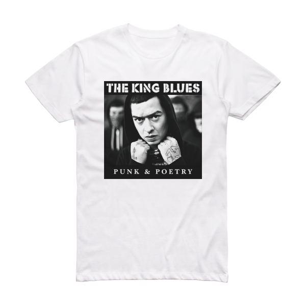 The King Blues Punk Poetry Album Cover T-Shirt White
