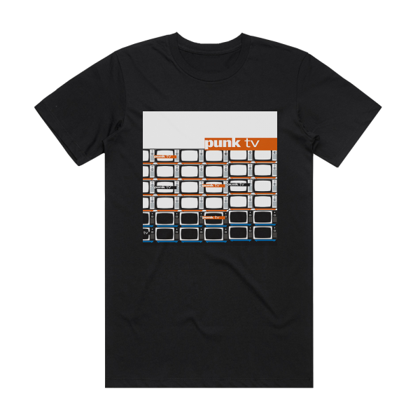 Punk TV Punk Tv Album Cover T-Shirt Black