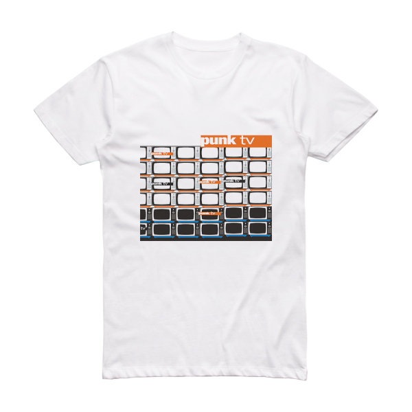 Punk TV Punk Tv Album Cover T-Shirt White