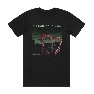 The Band of Holy Joy Punklore Album Cover T-Shirt Black