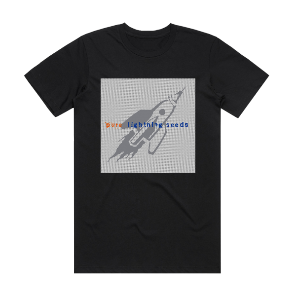 The Lightning Seeds Pure Album Cover T-Shirt Black