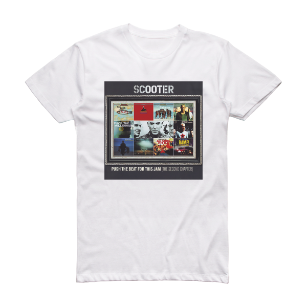 Scooter Push The Beat For This Jam Album Cover T-Shirt White