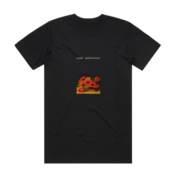 Renaud Putain De Camion Album Cover T-Shirt Black