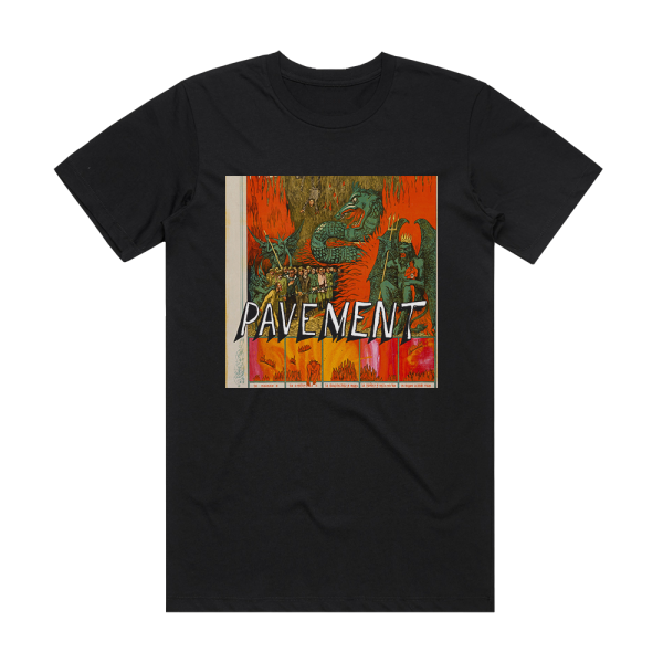 Pavement Quarantine The Past The Best Of Pavement 1 Album Cover T-Shirt ...