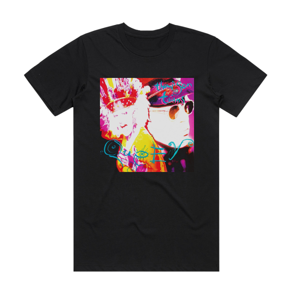 Thompson Twins Queer Album Cover T-Shirt Black