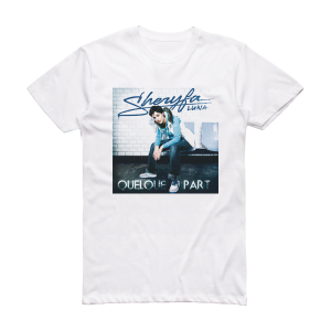 Sheryfa Luna Quelque Part Album Cover T-Shirt White