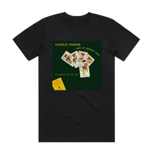 The Quintet Quintet Of The Year Album Cover T-Shirt Black