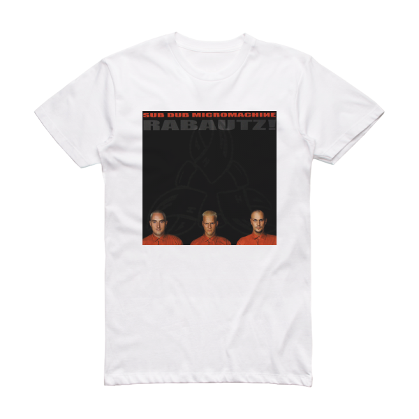 Sub Dub Micromachine Rabautz Album Cover T-Shirt White