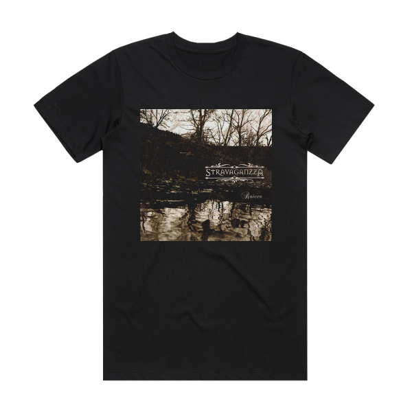 Stravaganzza Races Album Cover T-Shirt Black