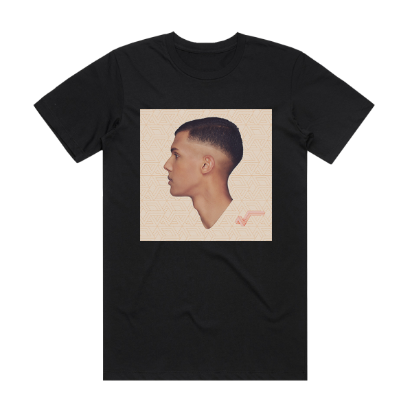 Stromae Racine Carre Album Cover T-Shirt Black