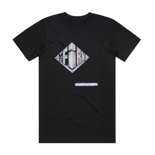 The Firm Radioactive Album Cover T-Shirt Black