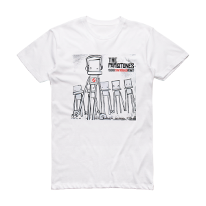 The Parlotones Radiocontrolledrobot Album Cover T-Shirt White