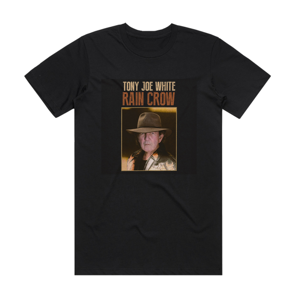 Tony Joe White Rain Crow Album Cover T-Shirt Black