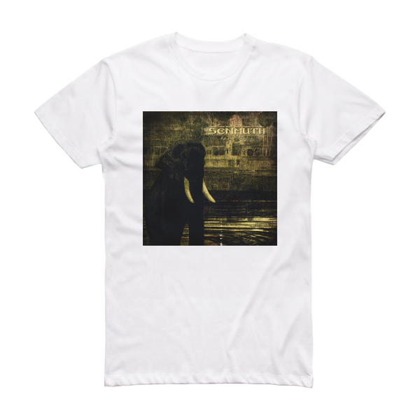 Senmuth Rain Eclipse Album Cover T-Shirt White