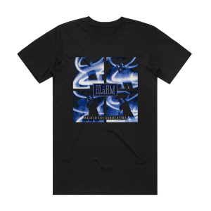 The Alarm Rain In The Summertime Album Cover T-Shirt Black