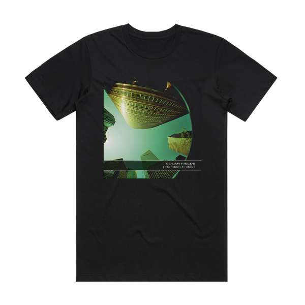 Solar Fields Random Friday Album Cover T-Shirt Black