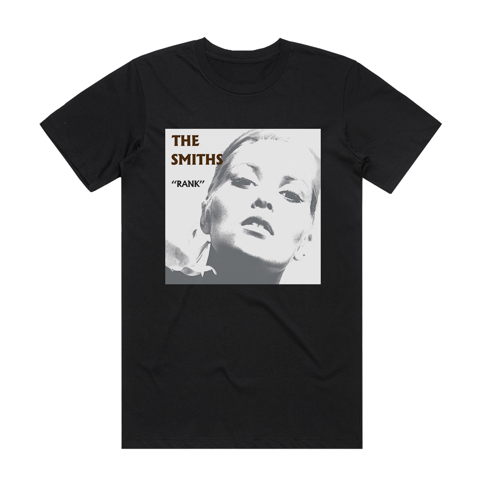 The Smiths Rank 2 Album Cover T-Shirt Black – ALBUM COVER T-SHIRTS