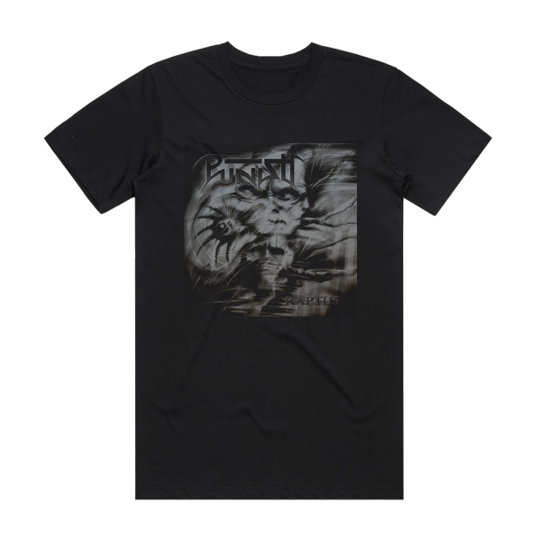 Punish Raptus Album Cover T-Shirt Black