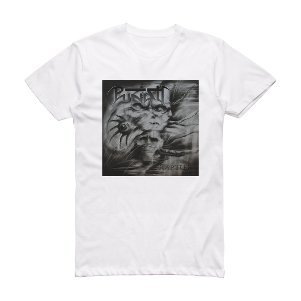 Punish Raptus Album Cover T-Shirt White