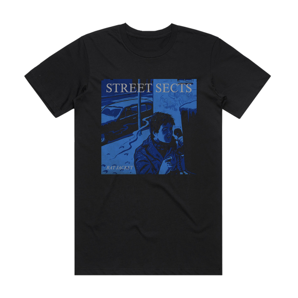 Street Sects Rat Jacket Album Cover T-Shirt Black