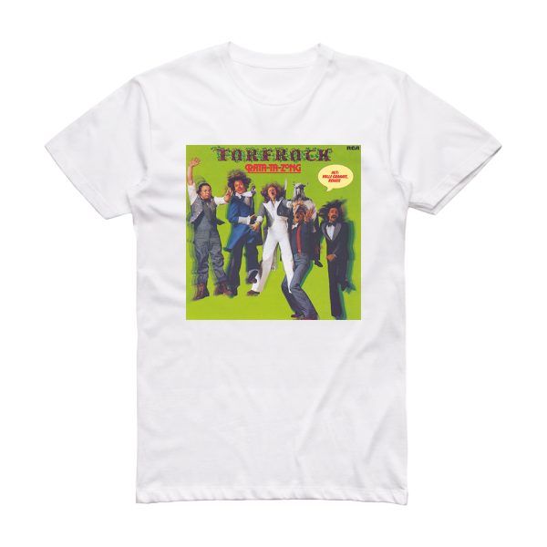 Torfrock Rata Ta Zong Album Cover T-Shirt White