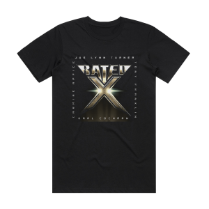 Rated X Rated X Album Cover T-Shirt Black
